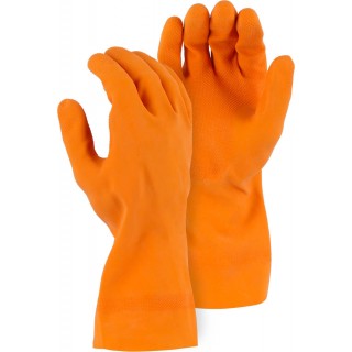3355 - Majestic® Glove 30 Mil Heavy Duty Flock Lined Latex Gloves